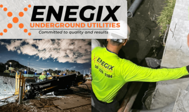 The POV of one of the Enegix Underground Utilities team members capturing the team's directional drilling (HDD) work in Sarasota, Florida.| Horizontal Directional Drilling|